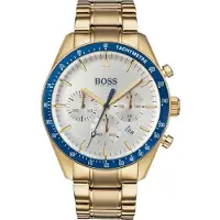 HUGO BOSS 1513631 Trophy Guldpläterad Kronograf Herrklocka 44mm gyllene