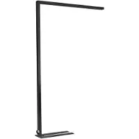 Arcchio Golvlampa Jolinda , dimbar, Svart, Arbetsrum / kontor, Aluminium / grå / zink, Modern