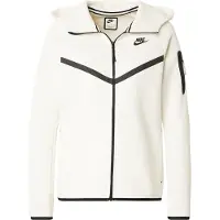 Nike Sweatjacka 'TECH FLEECE 2' ljusbeige / svart