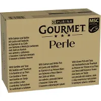 Gourmet Perle Duo Fiskmix våtfoder katt (multipack)