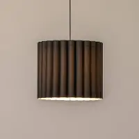 Duolla Hänglampa Aria , dimbar, Svart, Vardagsrum / matsal, Textil / tyger / siden, Pendellampa