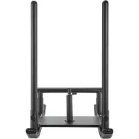 Vevor Viktkälke, Stålkraftkälke, Fitness Styrketräningskälkar för Atletisk Träning Hastighetsförbättring, Träningsutrustning med Handtag, Kompatibel med 25/51 mm Viktskivor, Svart