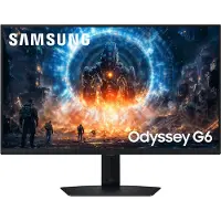 Samsung Odyssey G6 S27FG602EU - G60F Series - LED-skärm - spel - 27 - 2560 x 1440 QHD @ 350 Hz - Fast IPS - 350 cd/m² - 1000:1 - DisplayHDR 400 - 1 ms - HDMI, DisplayPort - svart