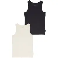 Tom Tailor Topp svart / ullvit