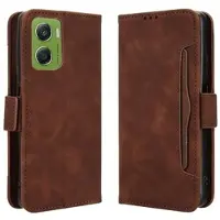 Mtp Products Motorola Moto G06/G06 Power Korthållare plånboksfodral - Brun
