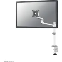 NeoMounts Monitor bordsfäste DS60-425WH1 1 Skärm(ar) 43,2 cm (17) - 68,6 cm (27) Vit Justerbar i höjd, Tiltbar, Svängbar, Roterbar