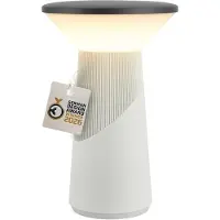 Briloner LED-bordslampa med uppladdningsbart batteri, Pilia, antracit/ljusgrå, höjd 24 Pilla, dimbar, Vardagsrum / matsal, Syntetmaterial, Modern