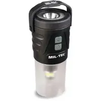 Mil-Tec campinglampa Lantern Recharge - svart