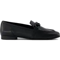 Toms Lynette Skinn Dams Svarta Loafers