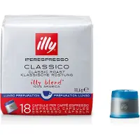 Illy | Lungo Classico - 18 kapsler til iperEspresso