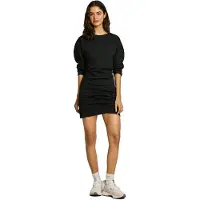 Pepe Jeans för kvinnor. PL9537745 Bolina klänning svart (M), Casual, Bomull, Lång ärm