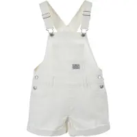 Levi's Hängselbyxor - Denim - Shortall - White Alyssum - - 10 år (140) - Hängselbyxor