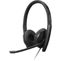Lenovo 4XD1P83425 On-ear headset Bluetooth, Trådlös, Sladd Stereo Svart Volymkontroll