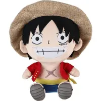 Sakami Merchandise One Piece Monkey Dluffy Plysch Nya Världen Version 25 Cm