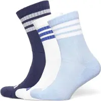 Adidas 3-stripes Cushioned Sportswear Crew Strumpor 3-pack, storlek 46-48