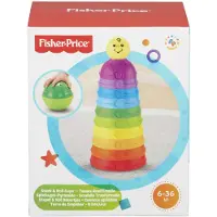 Fisher-Price Stack & Roll Cups, 0,5 År, Plast, Multifärg