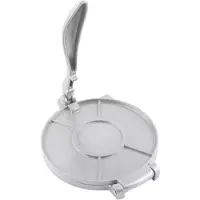 Cosy Homes Tortillapress Roti-pressverktyg 20cm Aluminiumlegering med Böjt Handtag för Matlagning