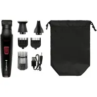 Remington G12 Graphite Series 12in1 Multi-Grooming Kit PG2120 Skäggtrimmer, Hårtrimmer, Kroppshårstrimmer, Öron-/näshårstrimmer, Precisionstrimmer