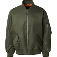 Levi's för män. 005AL-0001 Grön MA1 Bomberjacka (XL), Casual, Polyamid