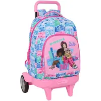 Safta Barbie 33l 33x45x22cm Ryggsäck Med Hjul