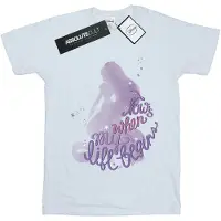 Disney Womens/Ladies Tangled Now´s When My Life Begins Cotton Boyfriend T-Shirt (White)