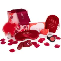 Dream Toys Dreamtoys Amour - bärbart trosvibrator-set (röd)