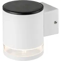 V-TAC VT-1139 23013 Solcells-utomhusväggbelysning 0.55 W Ljusfärg: Varmvit