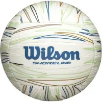 Wilson Shoreline Gen Green Volleyboll - Officiell storlek Vit/Bl