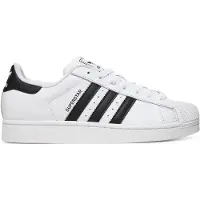 Adidas Originals Låg sneaker 'SUPERSTAR II' svart / vit