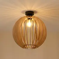 MCJ Taklampa Clay , dimbar, Ljust trä, Vardagsrum / matsal, Trä, Skandinavisk, Taklampa