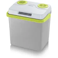 Severin 2925 Kylbox EEK: E (A - G) Termoelektrisk 5 V, 12 V, 230 V Grå, Grön, Vit 25 l
