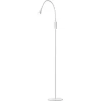 Nielsen Golvlampa Twist vit LED dimbar