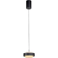 Schöner Wohnen Pendellampa Elmo, dimbar, Svart, Vardagsrum / matsal, Metall, Modern