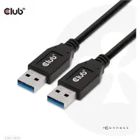Club 3D USB-kabel 0.50 m Svart CAC-1409