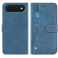 Mtp Products iPhone Air Elegant retro plånboksfodral med roterande korthållare - Blå