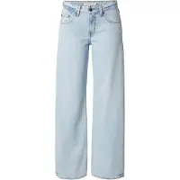 Levi's för kvinnor. A5566-0043 Ljusblå, löst sittande jeans (30/32), Casual, Bomull, Denim