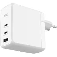 Ksix Pps Gan 100w Multiport Usb-a-och Usb-c-väggladdare