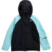 Burton - Skidjackor - M Reserve 3L Jacket True Black/Light Teal för Unisex - Storlek S - Svart