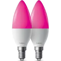 TP-LINK Smart lampa E14 dimbar | B38 RGB+CCT | 2500-6500K | 4.8W (40W) | Tapo L430C []