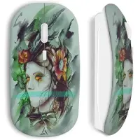 CAPACHEAP Souris Sans Fil Design angel paint