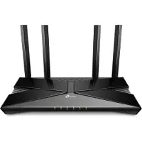 TP-LINK WiFi-router - - Archer AX58 - WiFi 6 (AX3000) - 5 Gigabit-portar - 4 högpresterande antenner