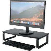 Kensington SmartFit Monitorfot 1 Skärm(ar) 48,3 cm (19) - 68,6 cm (27) Svart Stående, Justerbar i höjd