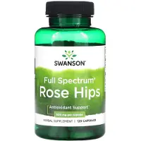 Swanson Health Full Spectrum Nypon, 500 mg, 120 kapslar
