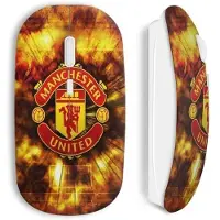CAPACHEAP Souris Sans Fil Manchester United Football Club Logo