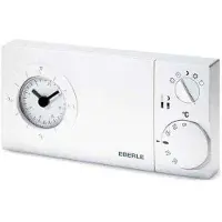 Eberle 517 2702 51 100 Easy 3 SW Rumstermostat Utanpåliggande Veckoprogram 1 st