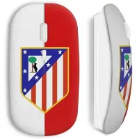 CAPACHEAP Souris Sans Fil Atletico De Madrid Football