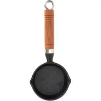 Cosy Homes Äggpanna Nonstick Färgbeläggning Skållsäkert Handtag Gjutjärn Rostskydd Omelettpanna för Stekt Ägg Varm