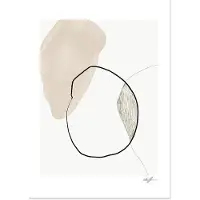 Aidegou5 Abstrakt linje Sofia Lind Easten Sonnet Posters Dukmålning Väggkonsttryck Bild för vardagsrum Interiör Heminredning Ingen ram 60*90cm