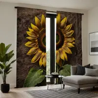 Household supplies MH 2 st HD digital vit slips guld droppgardin Heminredningsstil dekoration vardagsrum sovrum slitage stång gardineffekt styl W52H63inchW132H160cm