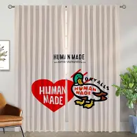 Household supplies MH Humanes Gjorda Moderna Vardagsrumsgardiner för Kamera Tyll för Sovrum Fönstergardin Rullgardiner Avskärmning Heminredningsgardiner W50xH70cmx2pcs-CL